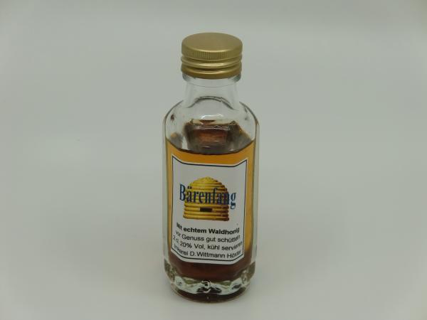 Bärenfang-Honiglikör, 20ml Würfelflasche